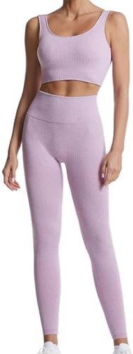 Ensemble Fitness "Duo Sinophant" – Brassière & Legging Gainant (Set 2 Pièces)