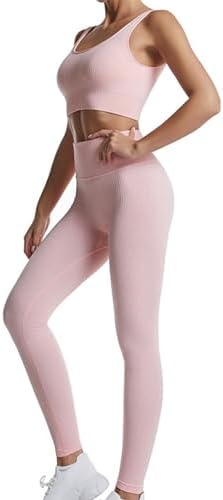 Ensemble Fitness "Duo Sinophant" – Brassière & Legging Gainant (Set 2 Pièces)