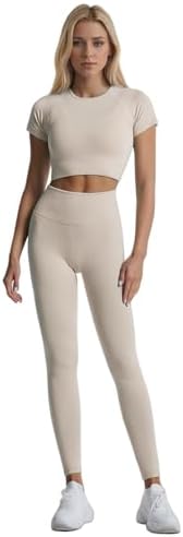 Ensemble Fitness "Duo Sinophant" – Brassière & Legging Gainant (Set 2 Pièces)