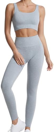 Ensemble Fitness "Duo Sinophant" – Brassière & Legging Gainant (Set 2 Pièces)