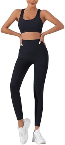 Ensemble Yoga & Fitness "Infinity" – Duo Brassière & Legging Haute Performance