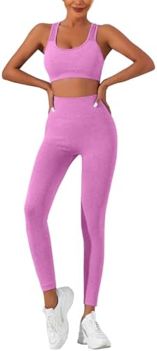 Ensemble Yoga & Fitness "Infinity" – Duo Brassière & Legging Haute Performance