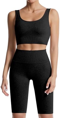 Ensemble Fitness "Duo Sinophant" – Brassière & Legging Gainant (Set 2 Pièces)