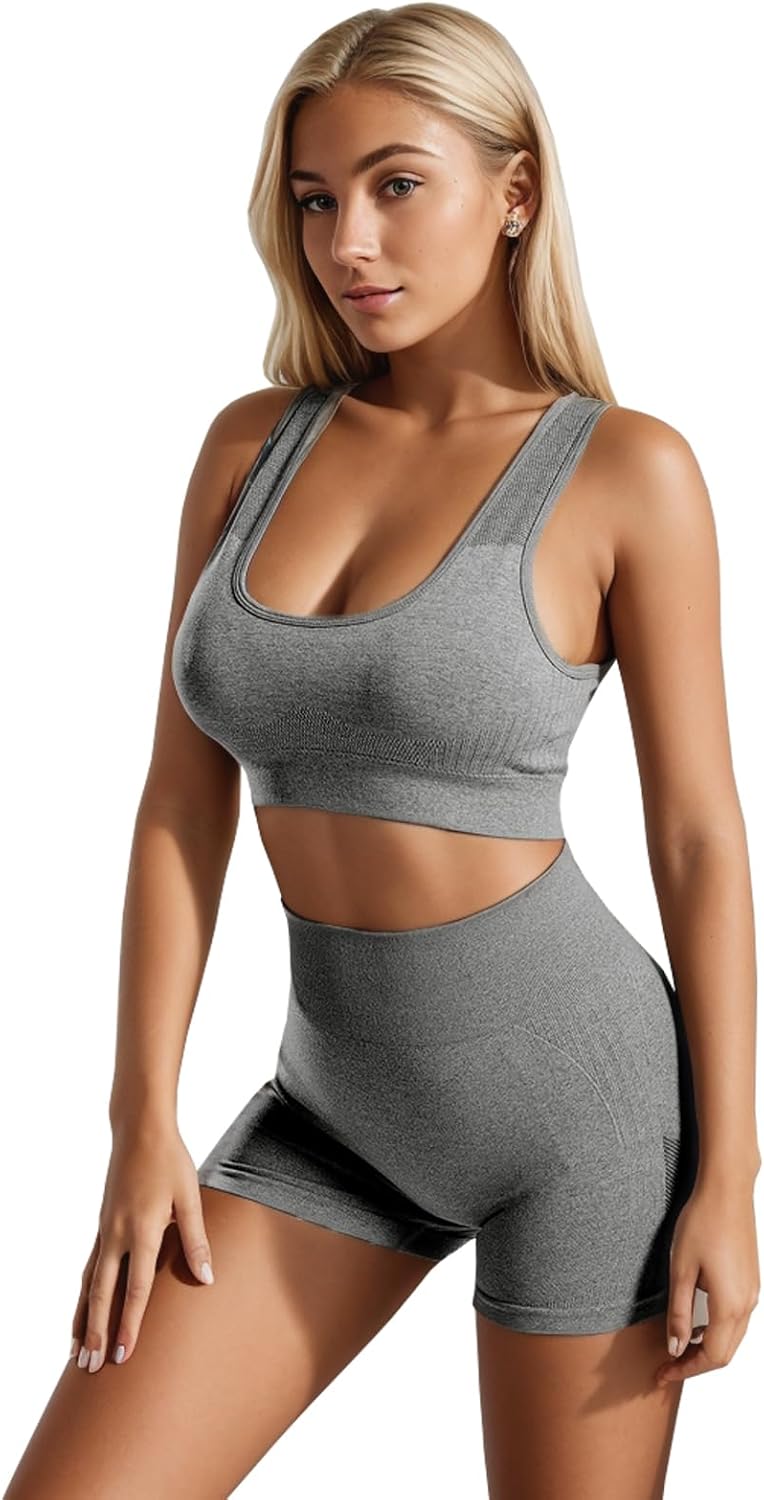 Ensemble Yoga & Fitness "Infinity" – Duo Brassière & Legging Haute Performance