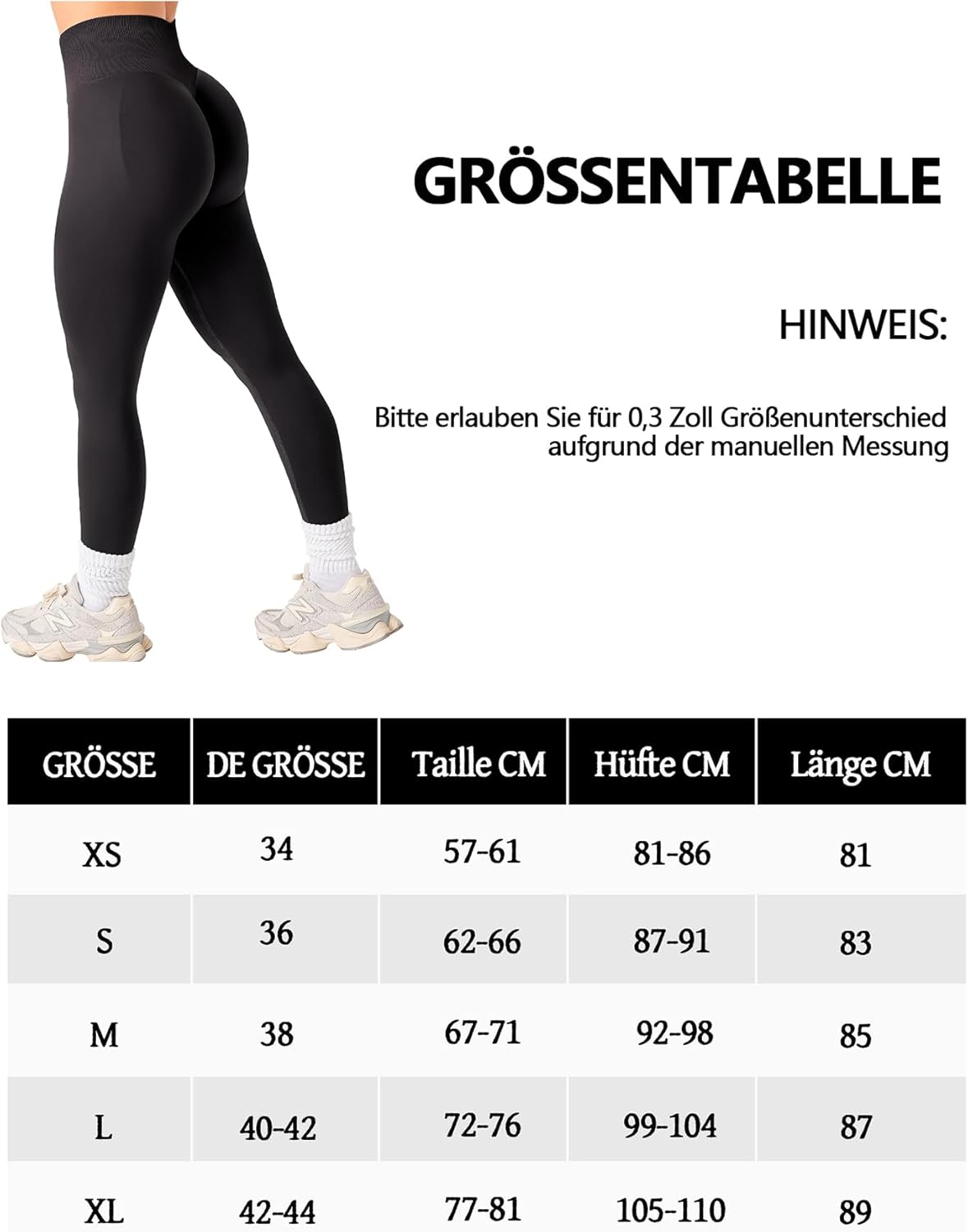Legging "Sculpt & Lift" – Compression Haute Performance & Effet Push-Up