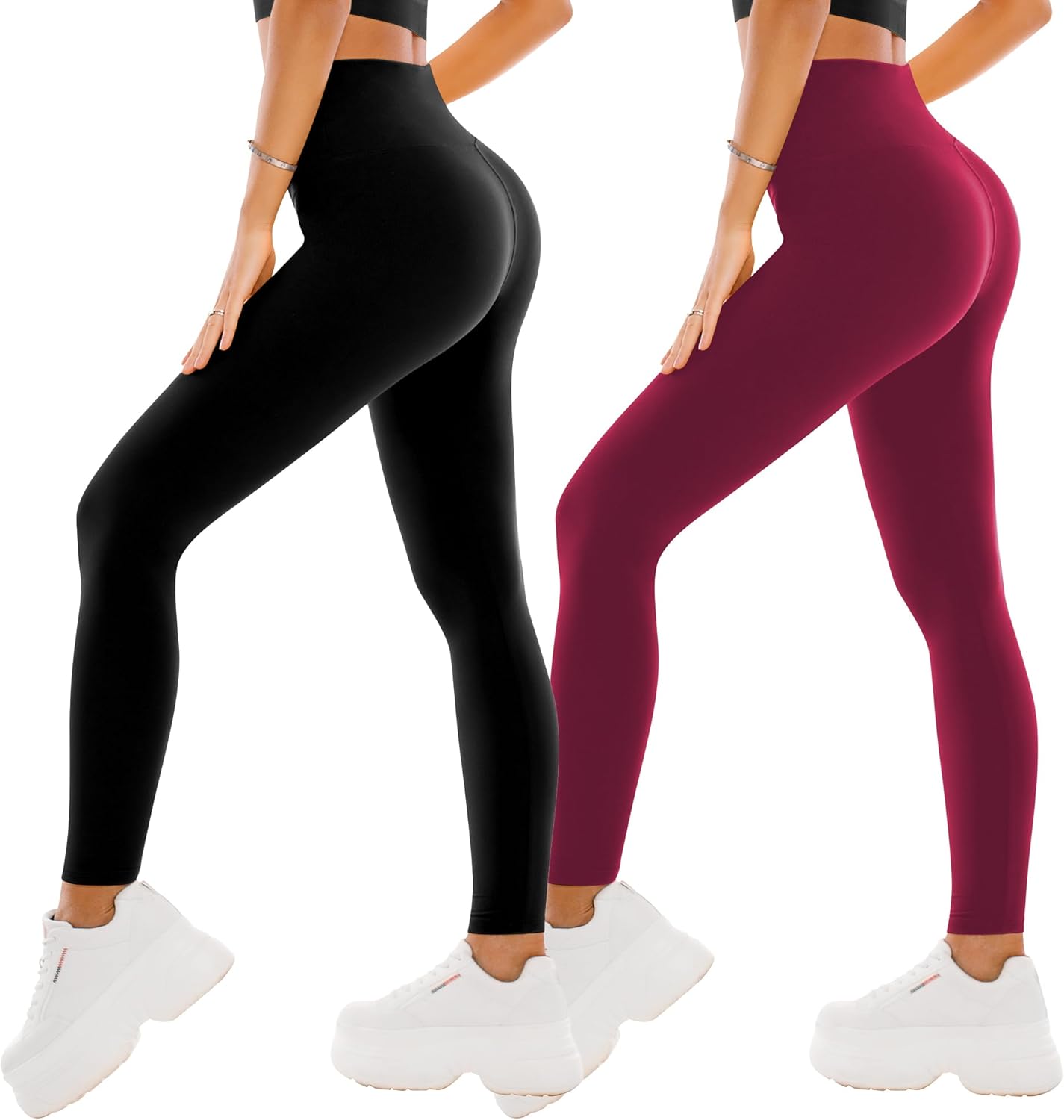 Pack Duo Leggings "Sinophant" – Confort Seconde Peau & 100% Opaque (Lot de 2)