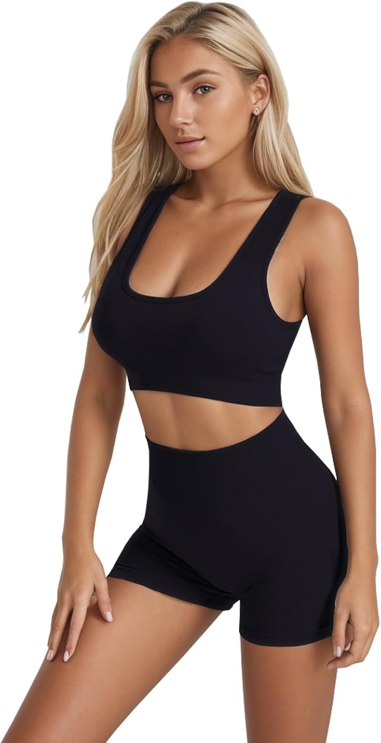 Ensemble Yoga & Fitness "Infinity" – Duo Brassière & Legging Haute Performance