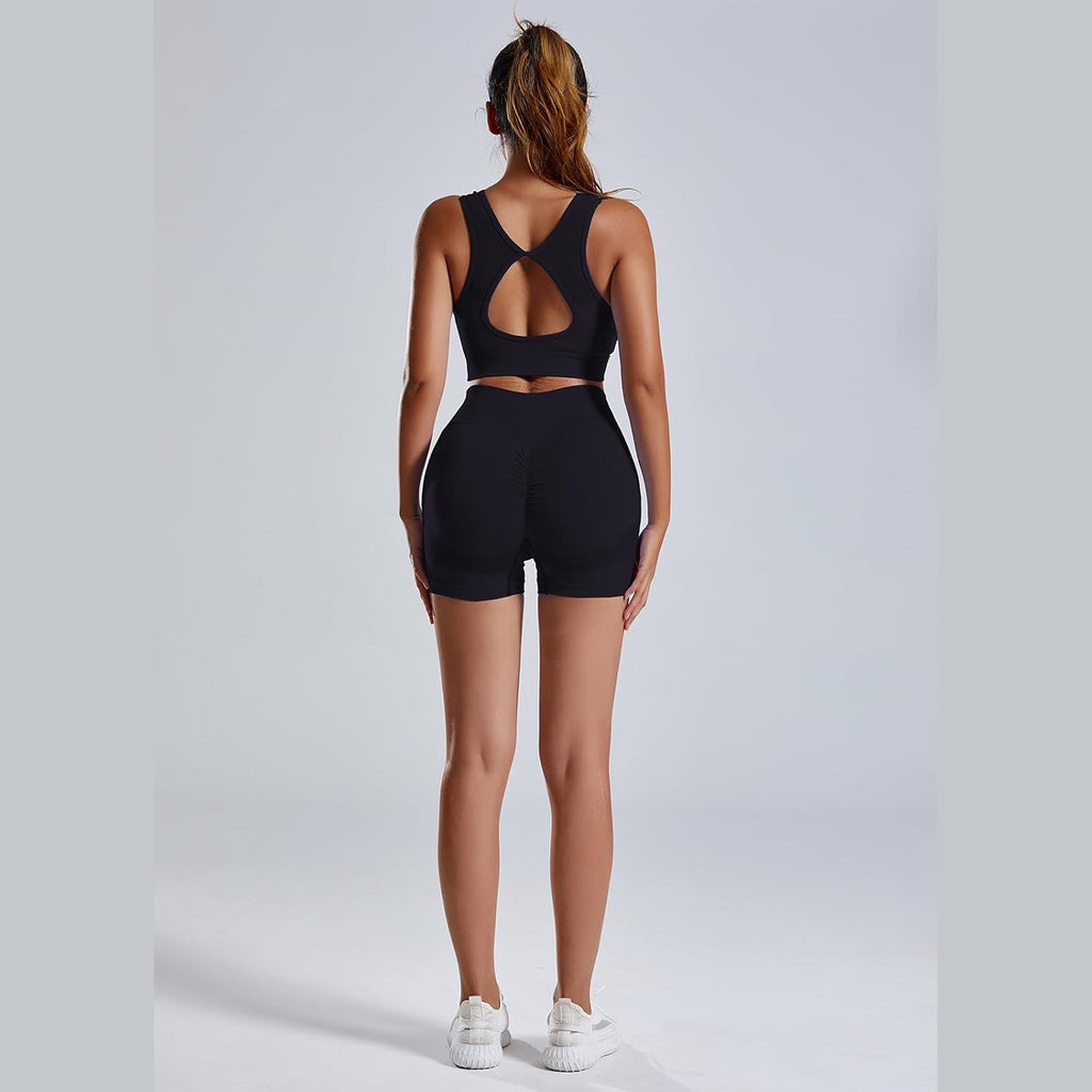 Ensemble Yoga & Fitness "Infinity" – Duo Brassière & Legging Haute Performance