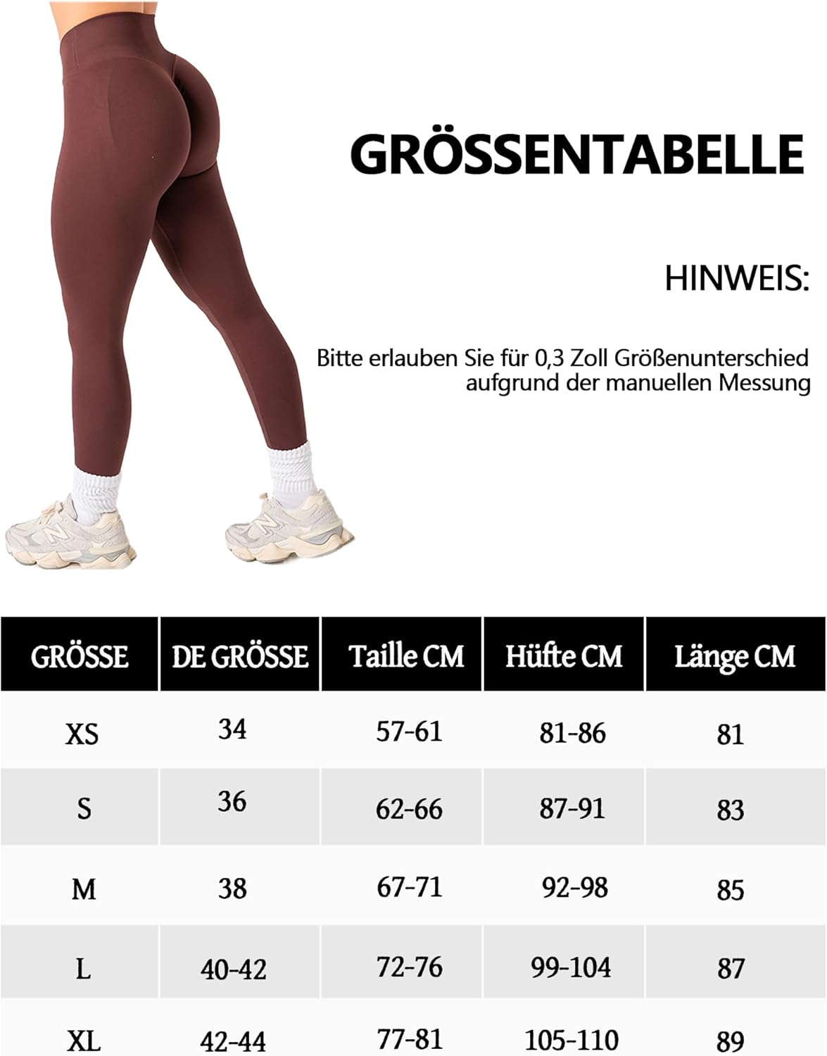 Legging "Sculpt & Lift" – Compression Haute Performance & Effet Push-Up