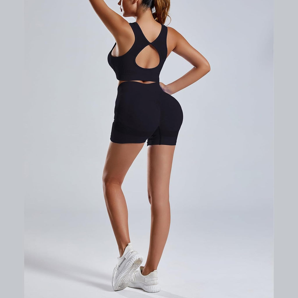 Ensemble Yoga & Fitness "Infinity" – Duo Brassière & Legging Haute Performance