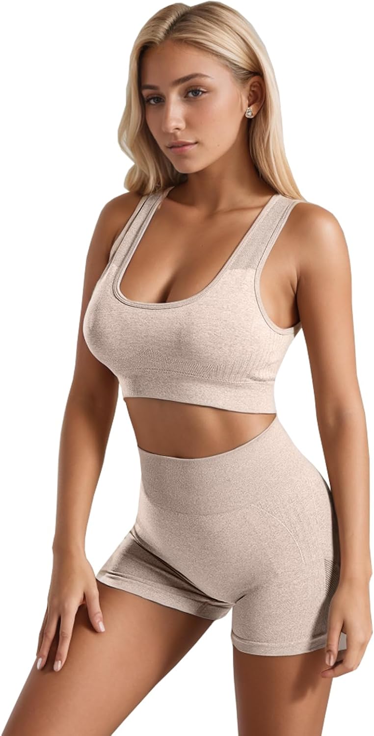 Ensemble Yoga & Fitness "Infinity" – Duo Brassière & Legging Haute Performance