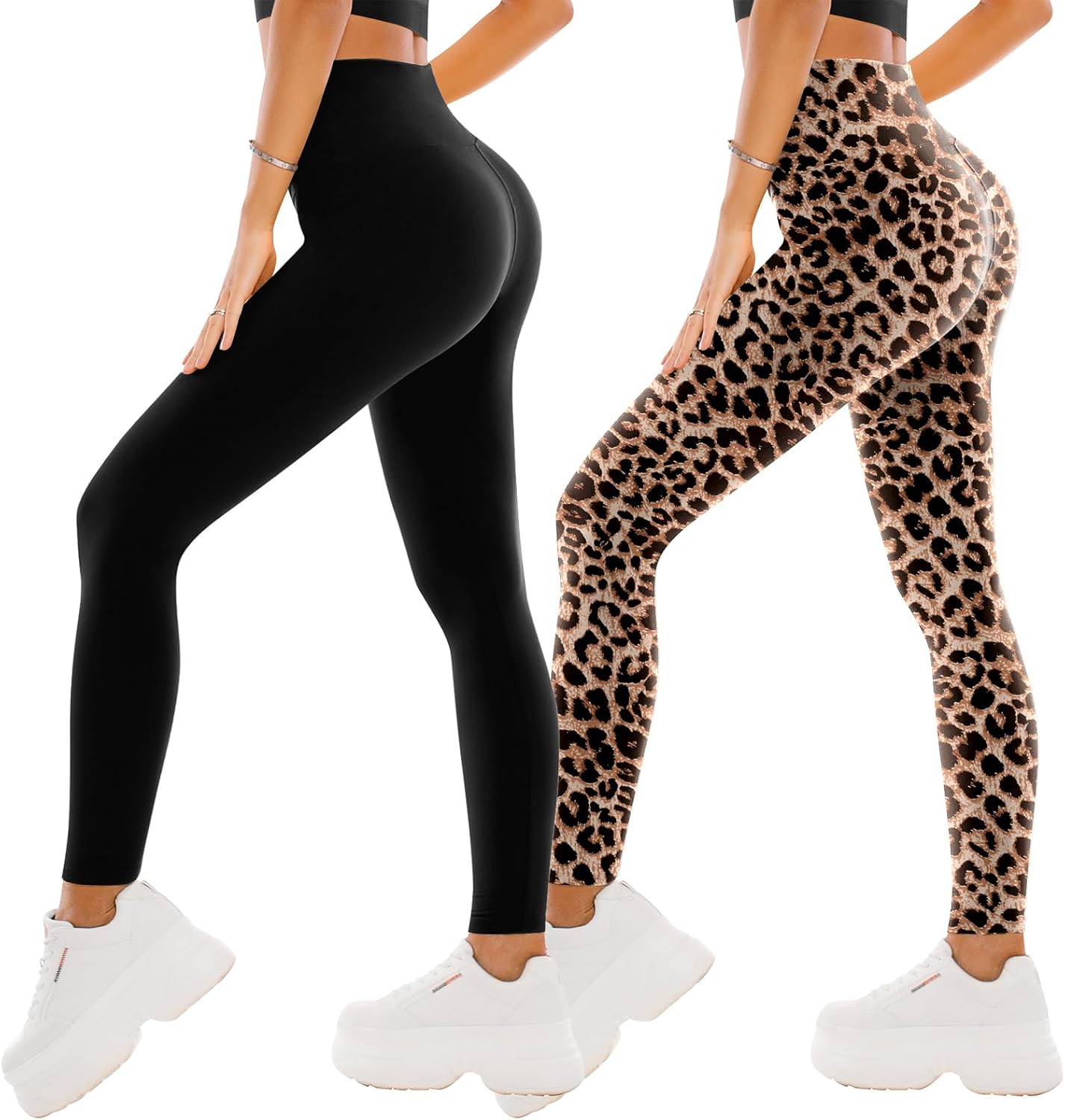 Pack Duo Leggings "Sinophant" – Confort Seconde Peau & 100% Opaque (Lot de 2)