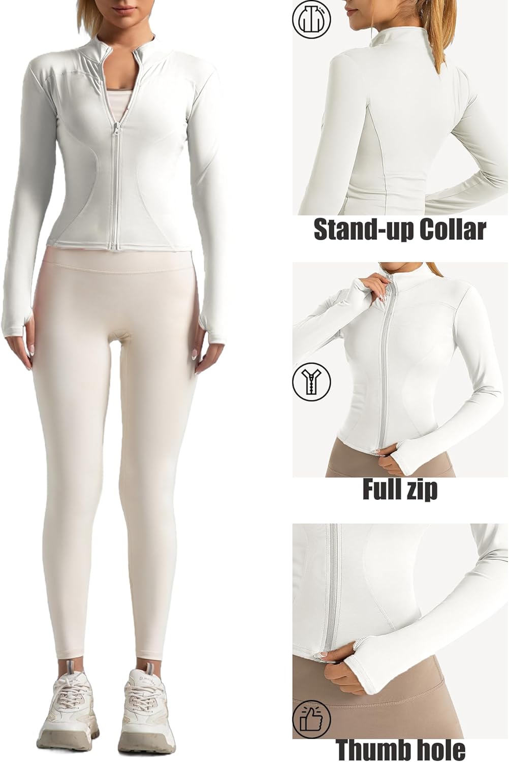 Veste de Sport "Aura" – Ultra-Légère, Respirante & Coupe Ajustée