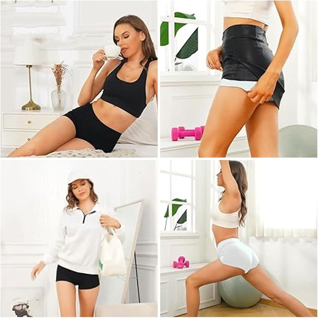 Short de Sport Performance – Taille Haute, Gainant & Anti-Friction