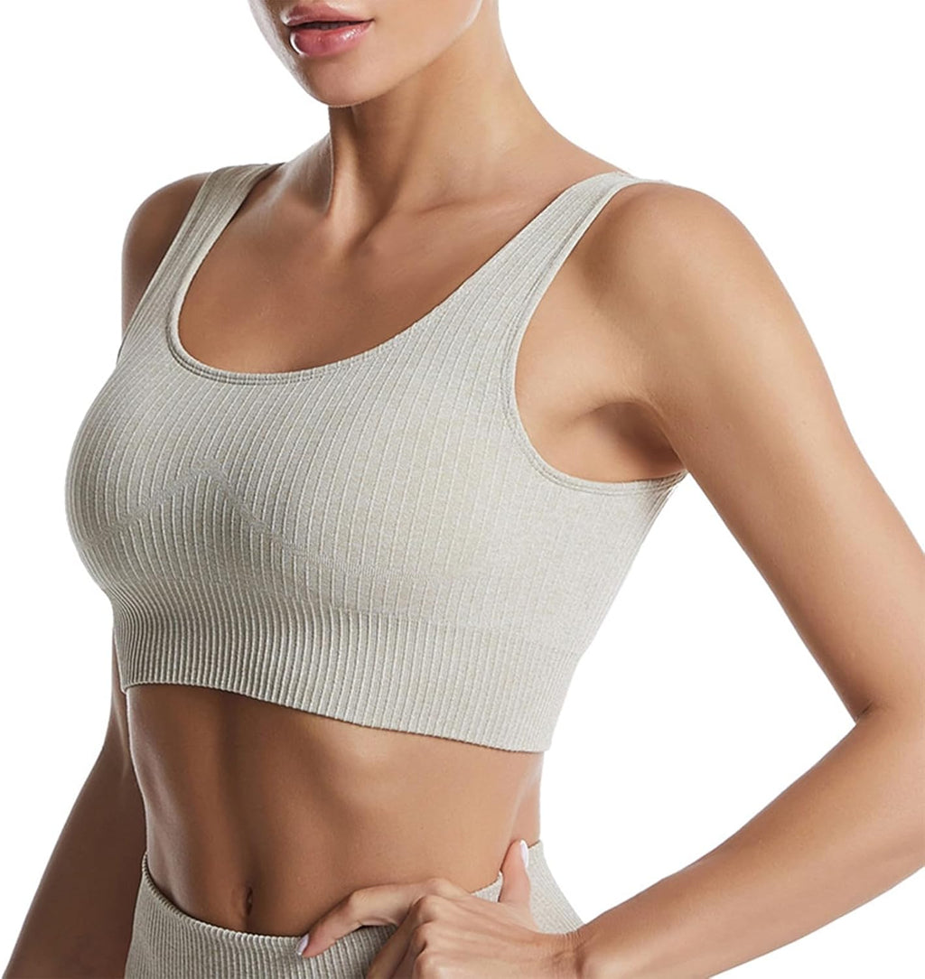 Ensemble Fitness "Duo Sinophant" – Brassière & Legging Gainant (Set 2 Pièces)