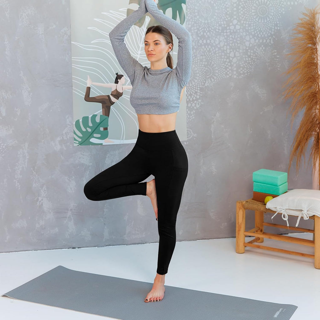 Pack Duo Leggings "Liberté" – Taille Haute & Poches Pratiques (Lot de 2)