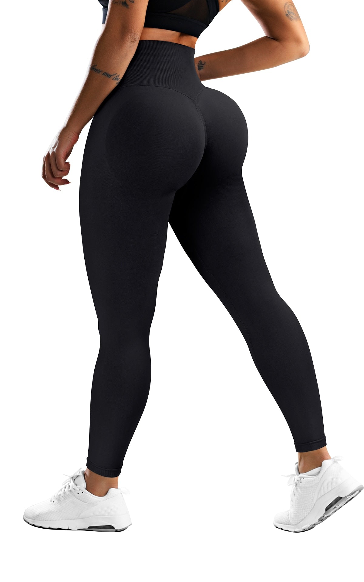 Legging "Galbe Parfait" – Effet Push-Up, Sculptant & Sans Coutures
