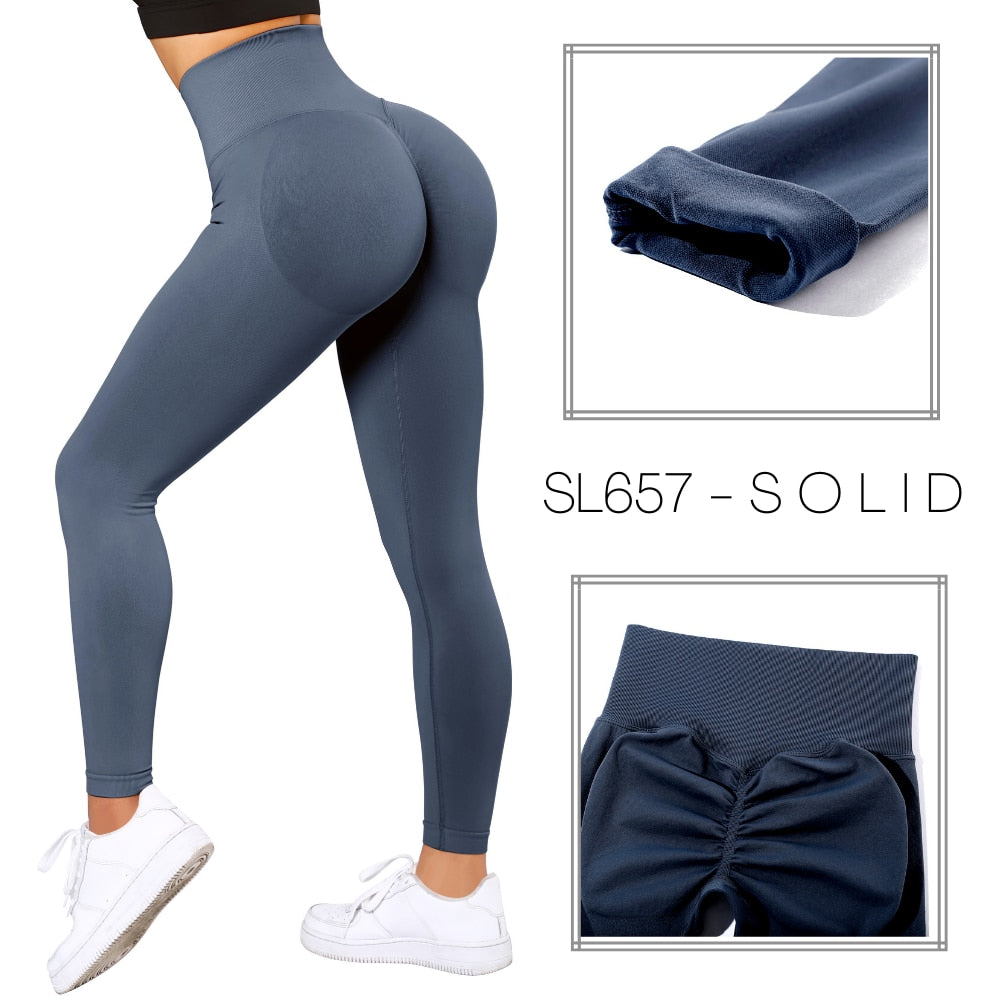 Legging "Galbe Parfait" – Effet Push-Up, Sculptant & Sans Coutures